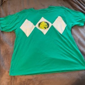 Green power Ranger shirt